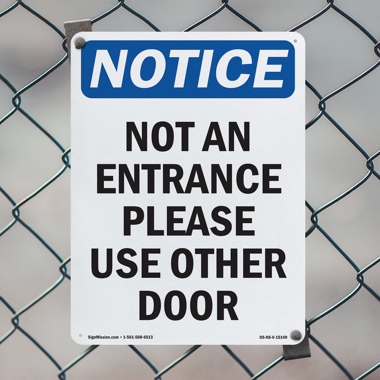 Not An Entrance Please Use Other Door