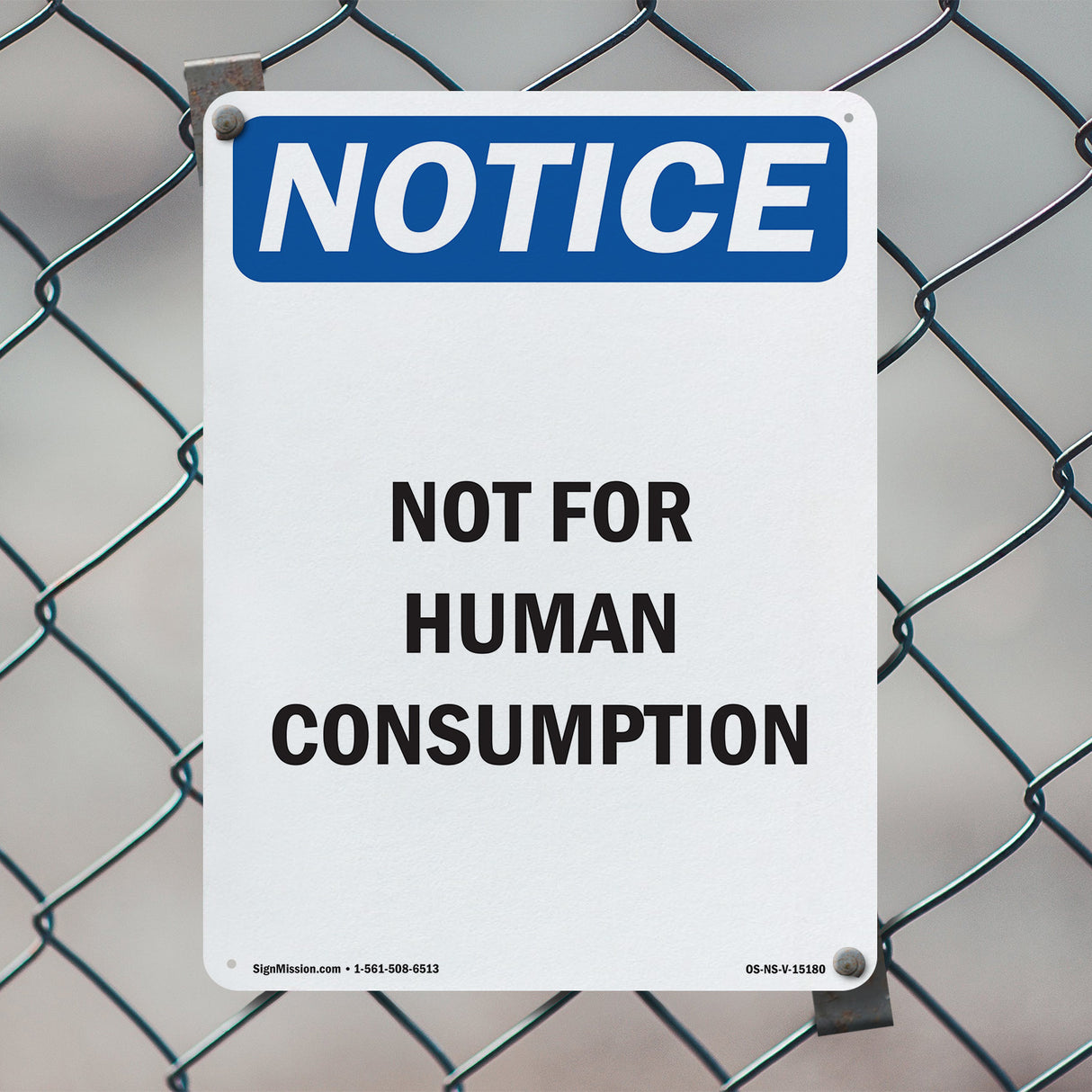 Not For Human Consumption