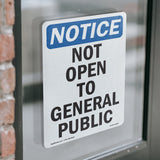 Not Open To General Public
