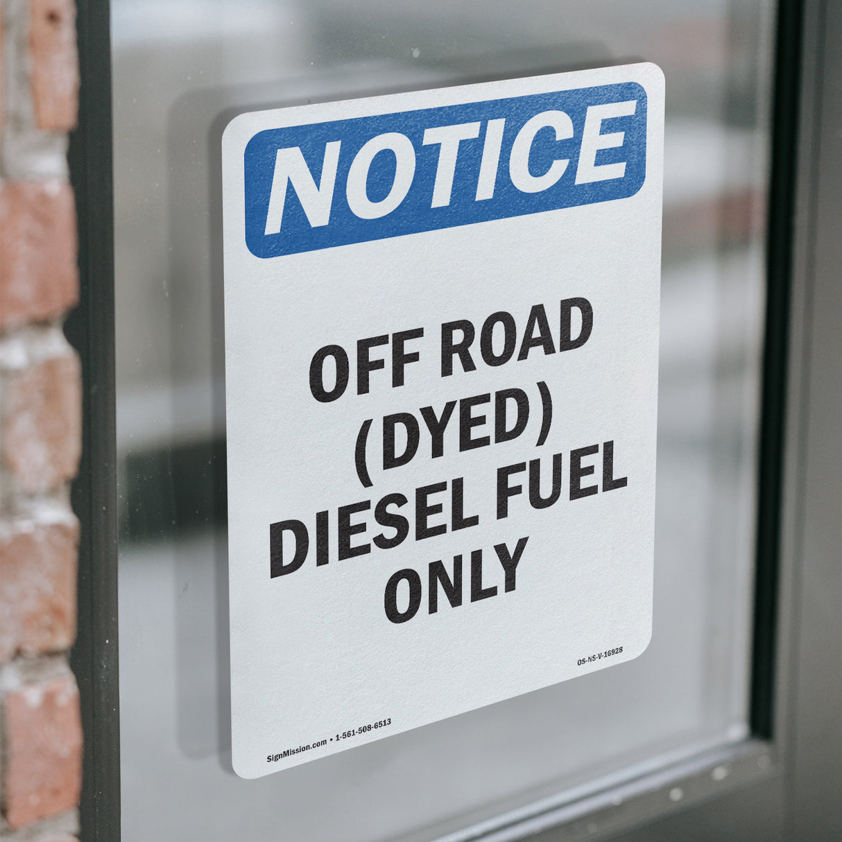 Off Road (Dyed) Diesel Fuel Only