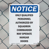 Only Qualified Personnel Authorized By Squadron