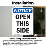 Open This Side
