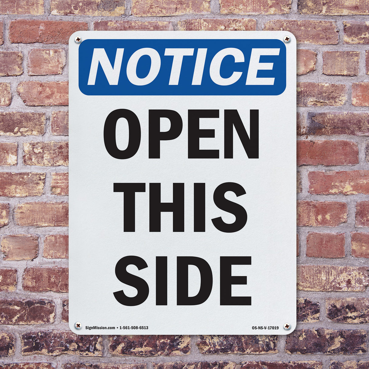 Open This Side