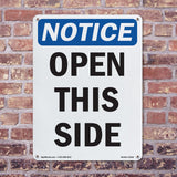 Open This Side