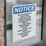 Petting Farm Rules Safety First Always