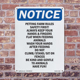 Petting Farm Rules Safety First Always