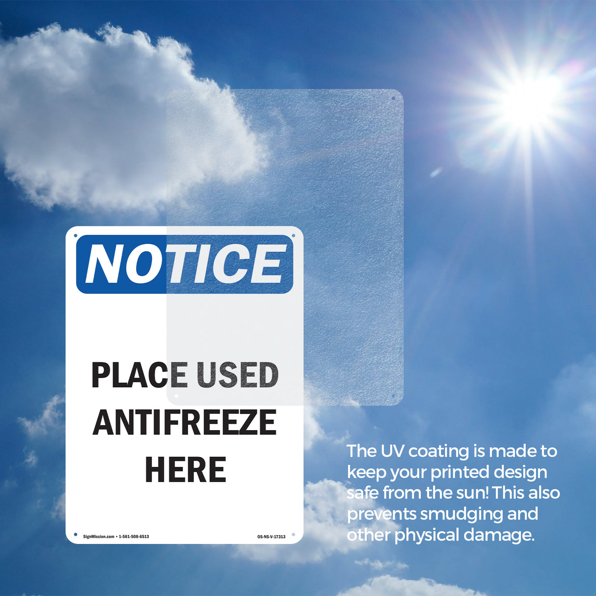 Place Used Antifreeze Here