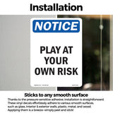 Play At Your Own Risk