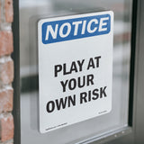 Play At Your Own Risk