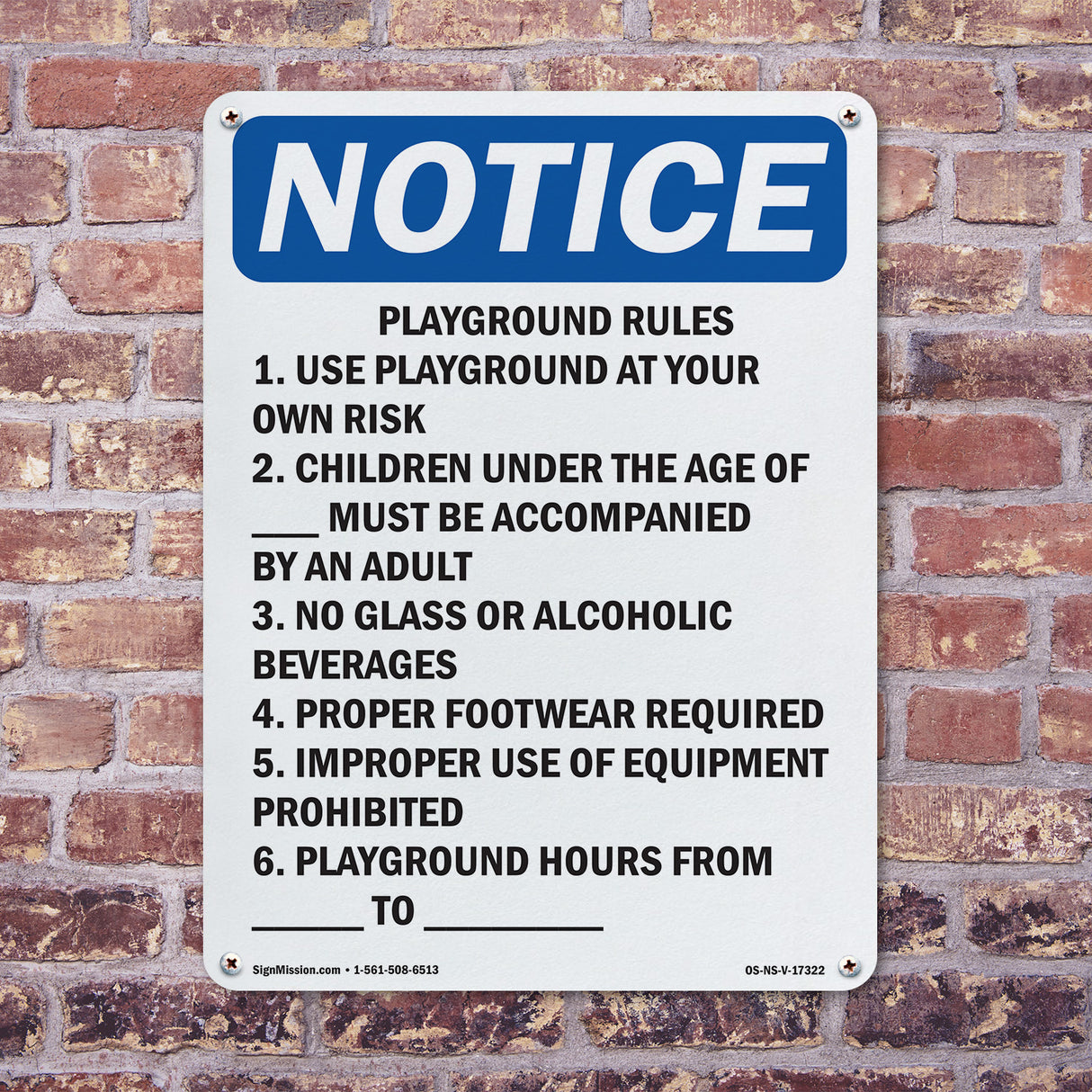 Playground Rules 1. Use Playground At Your