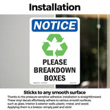 Please Breakdown Boxes
