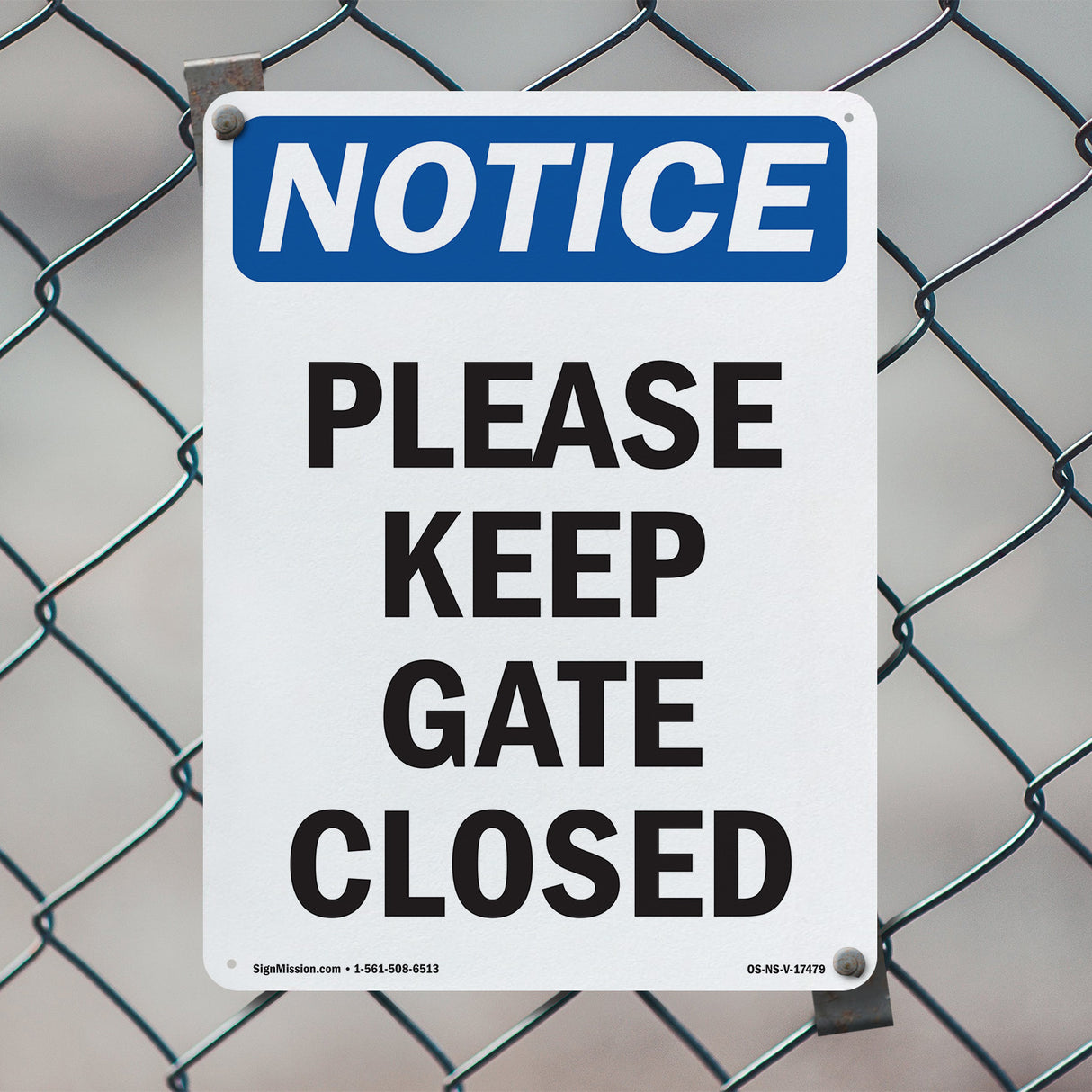 Please Keep Gate Closed