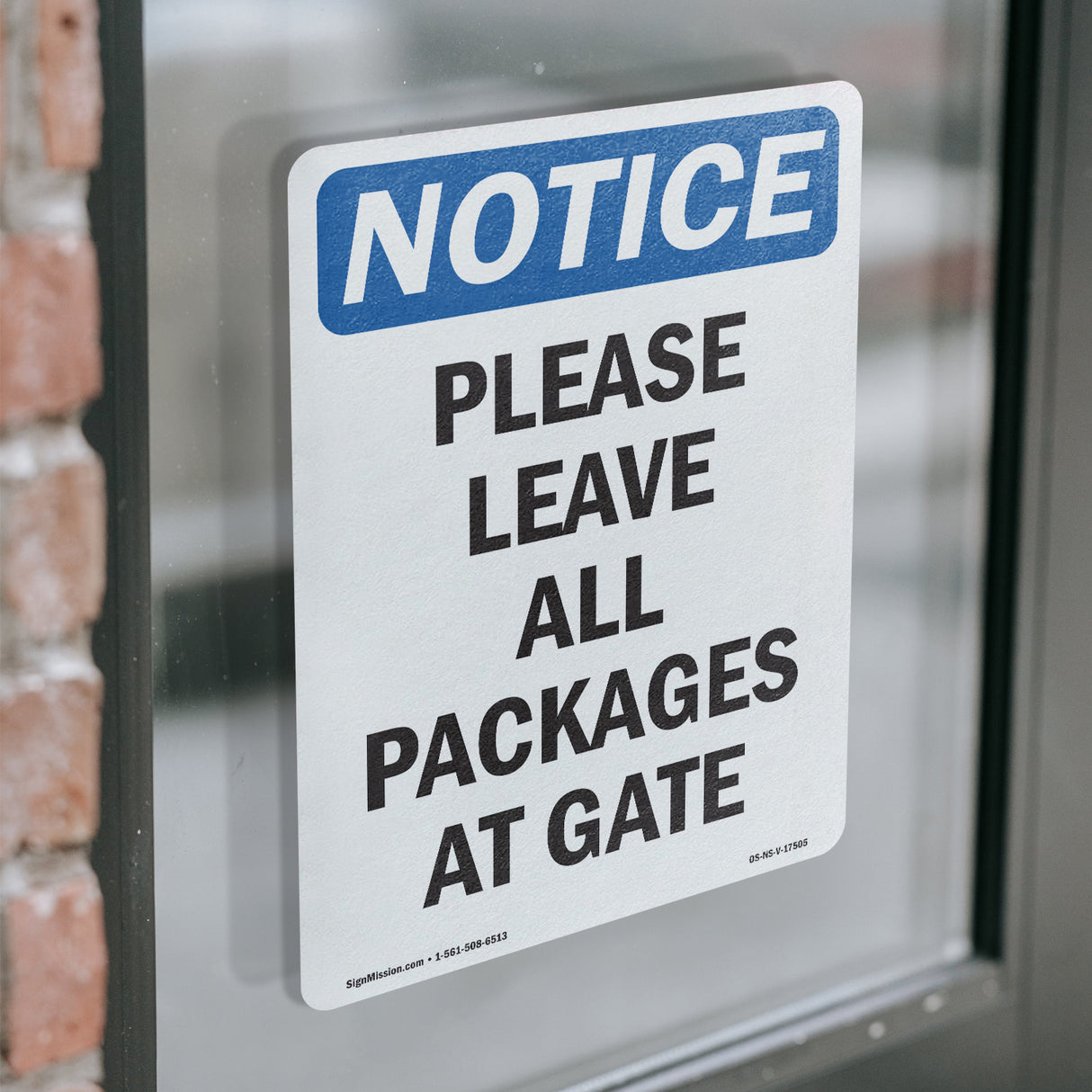 Please Leave All Packages At Gate