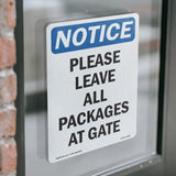 Please Leave All Packages At Gate