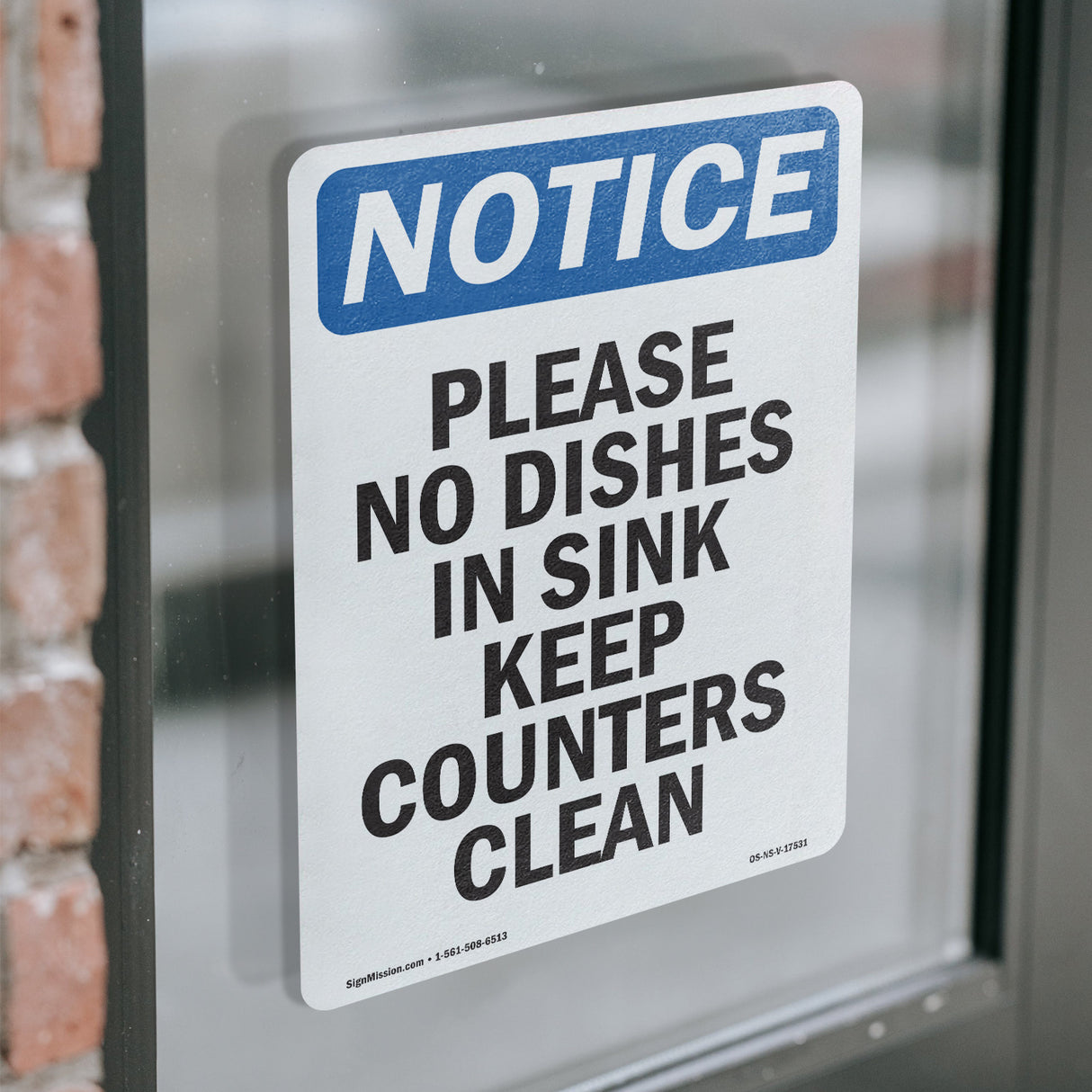 Please No Dishes In Sink Keep Counters Clean