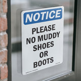 Please No Muddy Shoes Or Boots