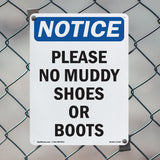 Please No Muddy Shoes Or Boots