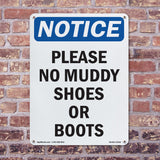 Please No Muddy Shoes Or Boots