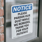 Please Pardon Our Dust While We Remodel