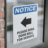 Please Ring Door Bell For Service