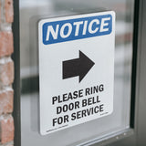 Please Ring Door Bell For Service