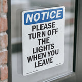 Please Turn Off The Lights When