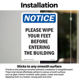 Please Wipe Your Feet Before Entering