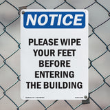 Please Wipe Your Feet Before Entering
