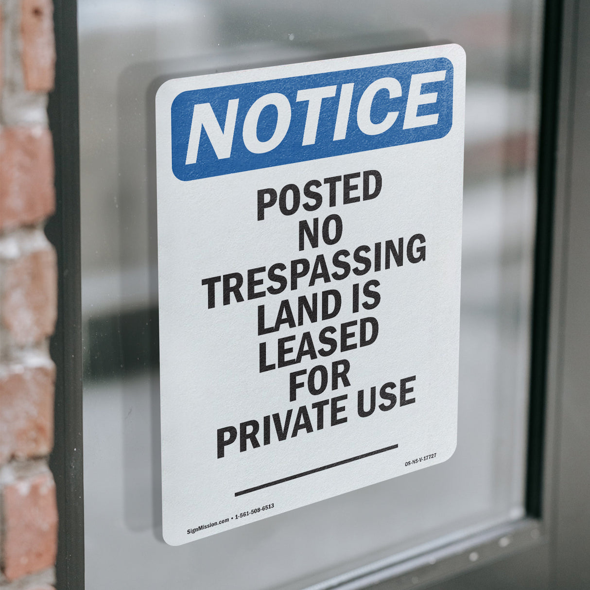 Posted No Trespassing Land Is Leased For