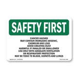 Cancer Hazard May Contain Inorganic Arsenic,