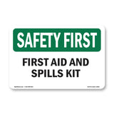First Aid And Spills Kit