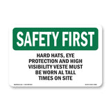 Hard Hats, Eye Protection And High Visibility