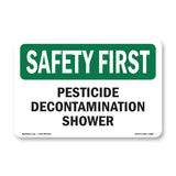 Pesticide Decontamination Shower