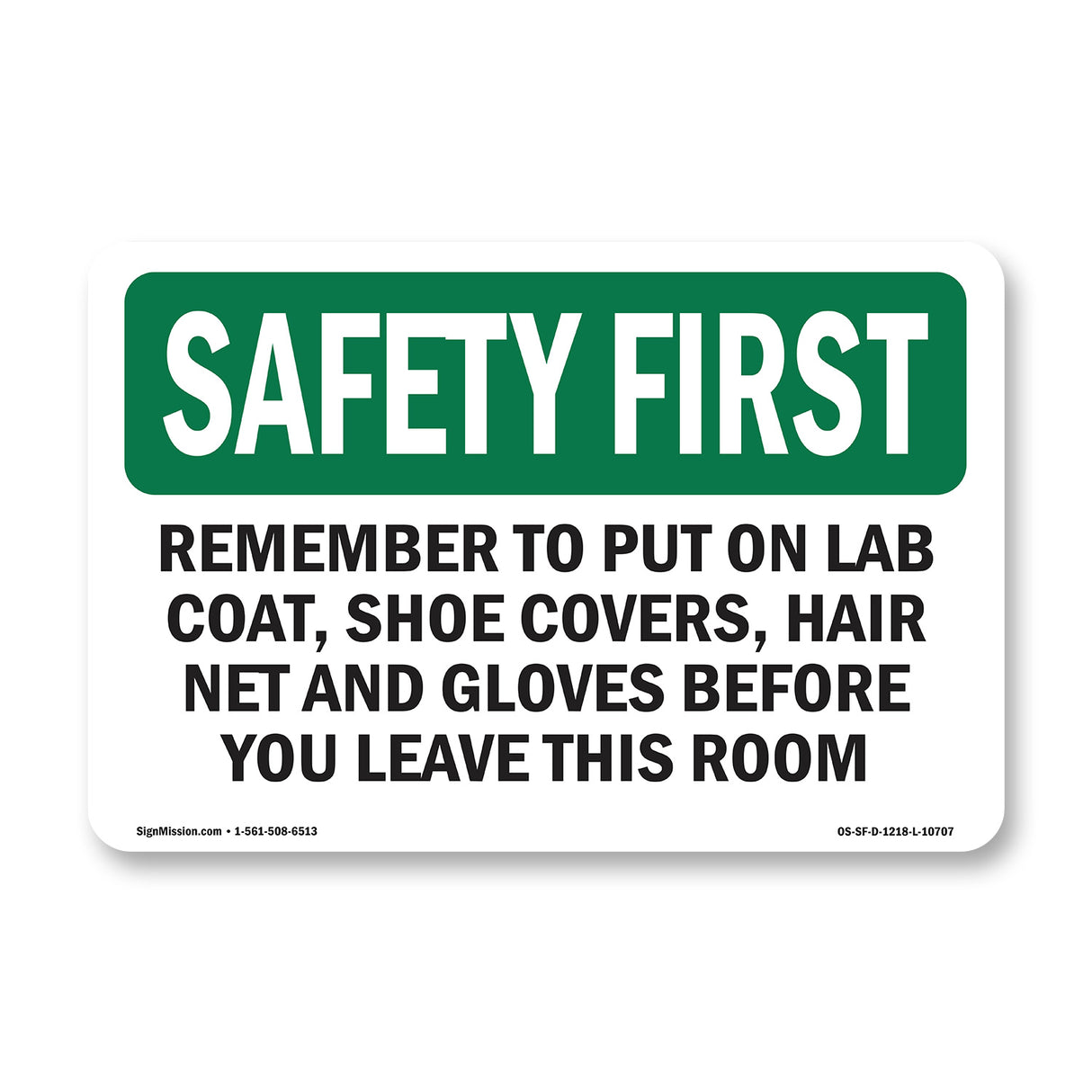 Remember To Put On Lab Coat, Shoe