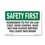 Remember To Put On Lab Coat, Shoe