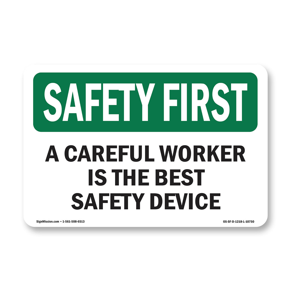Careful Worker Best Safety