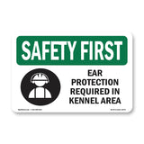 Ear Protection Required In Kennel Area