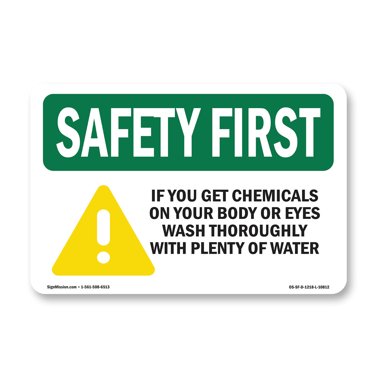 If You Get Chemicals On Your Body Eyes