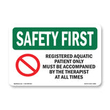 Registered Aquatic With Symbol