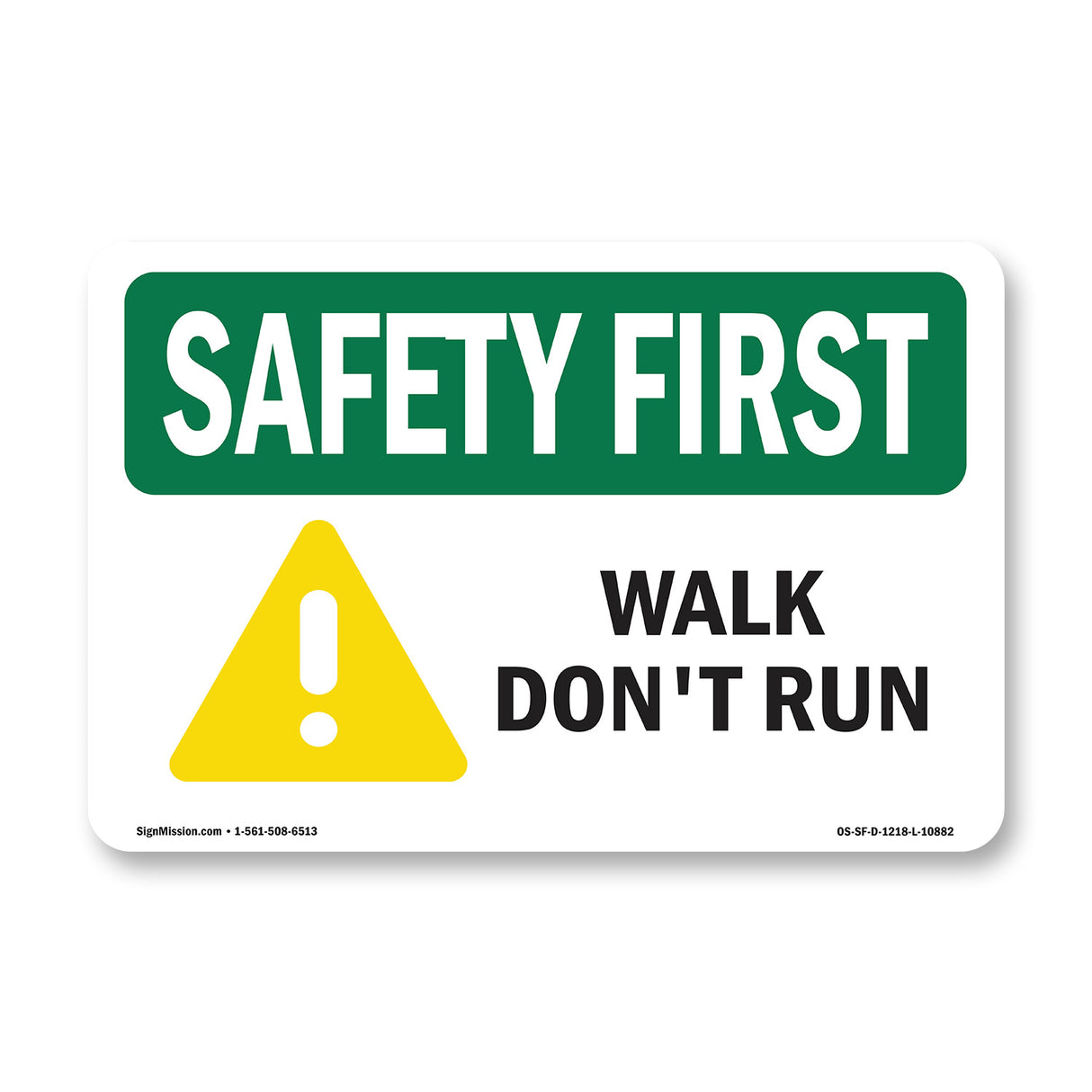 Walk Don't Run
