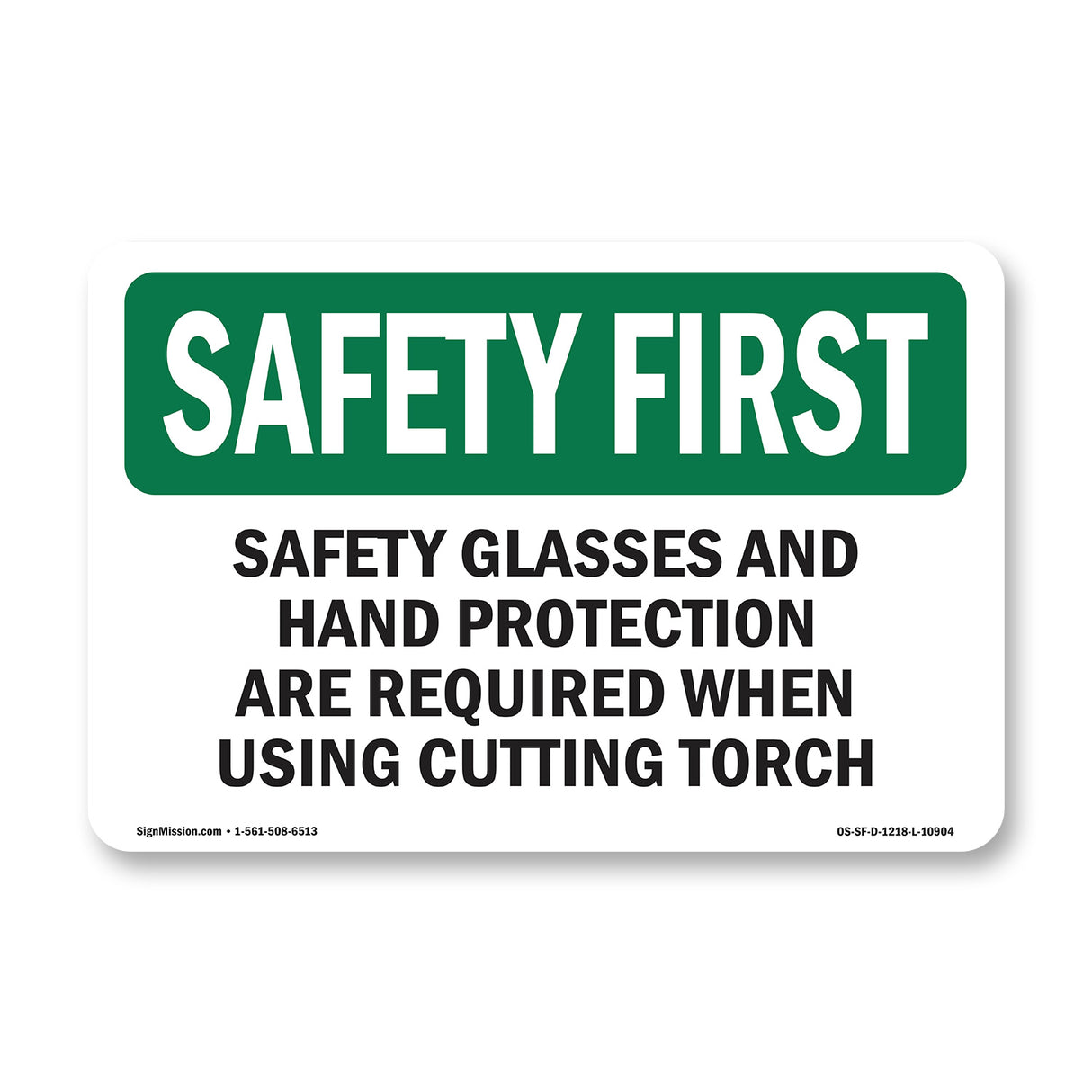 Safety Glasses And Hand Protection