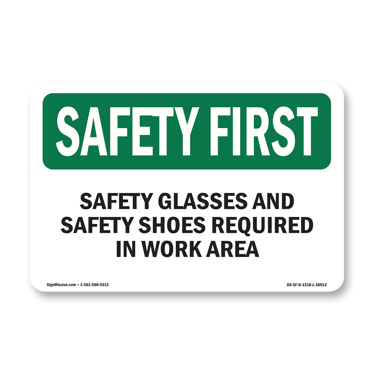 Safety Glasses And Safety Shoes