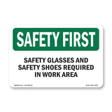 Safety Glasses And Safety Shoes