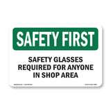 Safety Glasses Required For Anyone