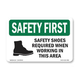 Safety Shoes Required When Working With Symbol