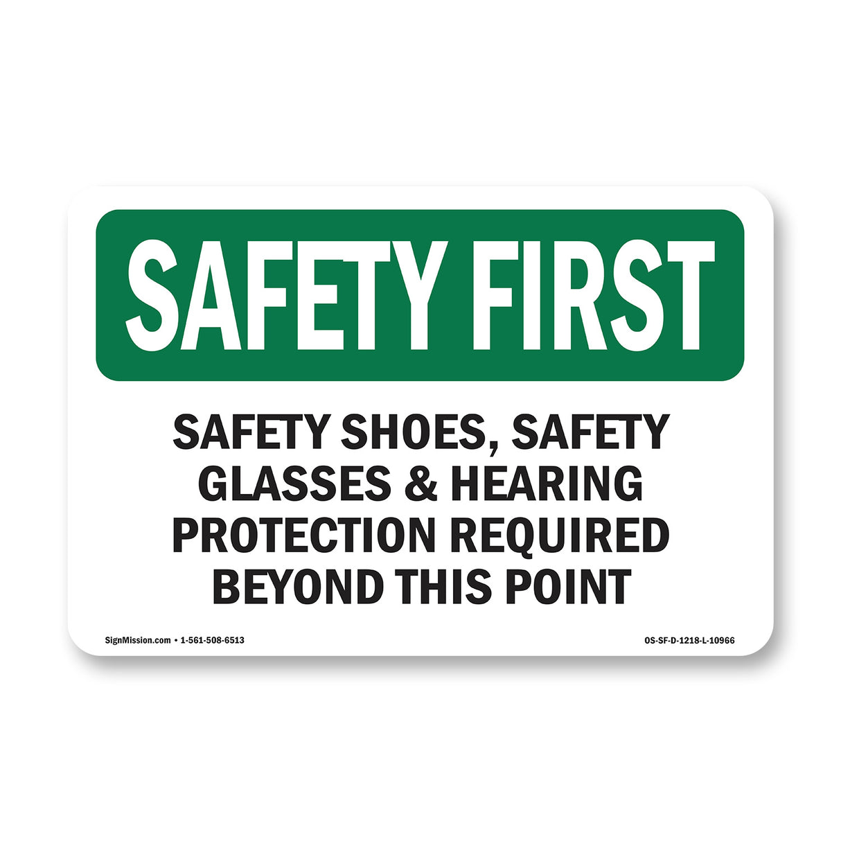 Safety Shoes, Safety Glasses &