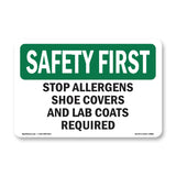 Stop Allergens Shoe Covers And