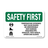 Temperature Extremes May Cause With Symbol