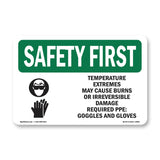 Temperature Extremes May Cause With Symbol