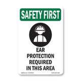 Ear Protection Required Bilingual